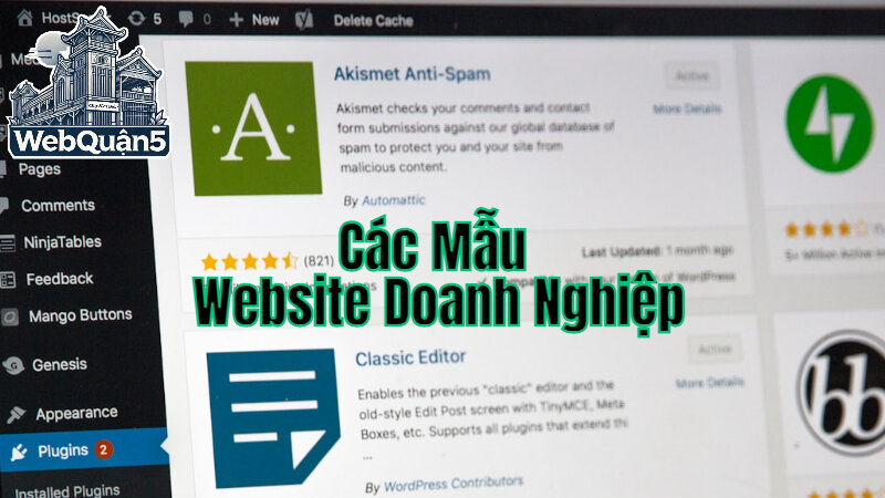 Các Mẫu Website Doanh Nghiệp Tại Web Quận 5